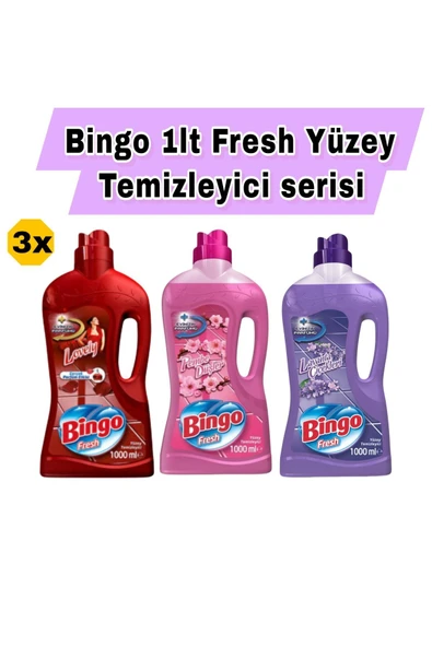 Bingo 1 lt Fresh Yüzey Temizleyici Serisi ürün görseli