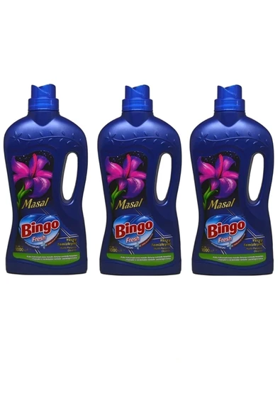 Bingo Fresh Masal Yüzey Temizleyici 1000ml X3 Adet ürün görseli
