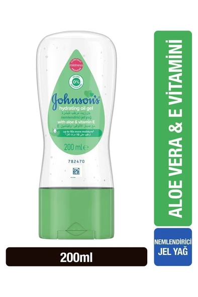 Johnson's Aloe Vera Jel Bebek Yağı 200 ml - 2