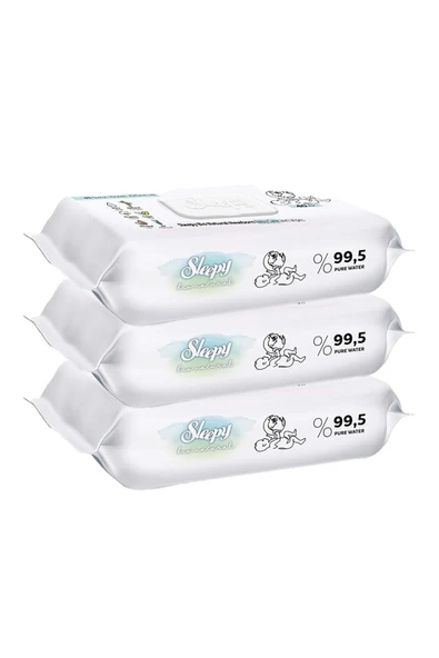 Sleepy Islak Mendil Bio Natural Yeni Doğan X3 Adet - Resim 2