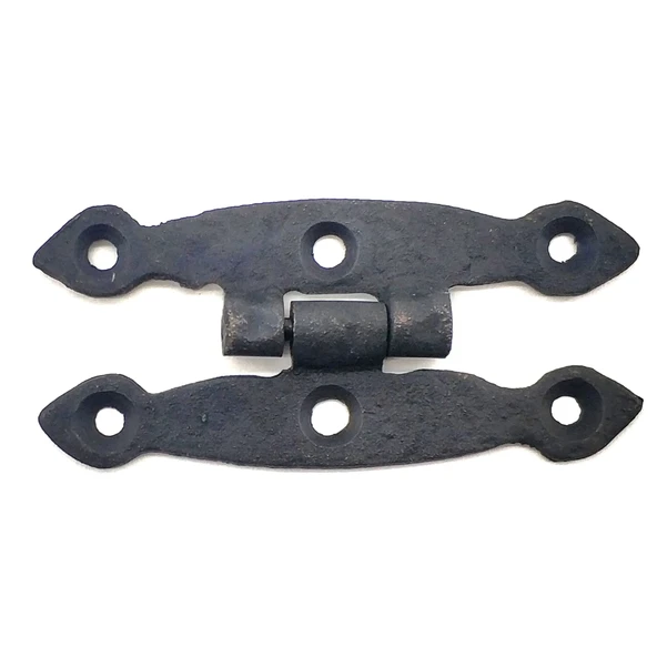 Antika Tarz Dekoratif Pirinç Dar Menteşe - 75x39 Mm, Oksit ürün görseli