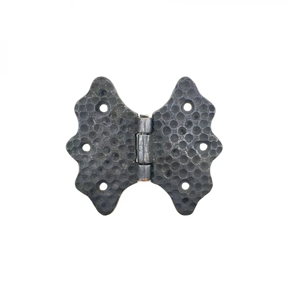 Antika Tarz Dekoratif Pirinç Kelebek Menteşe - 92 Mm, Oksit ürün görseli