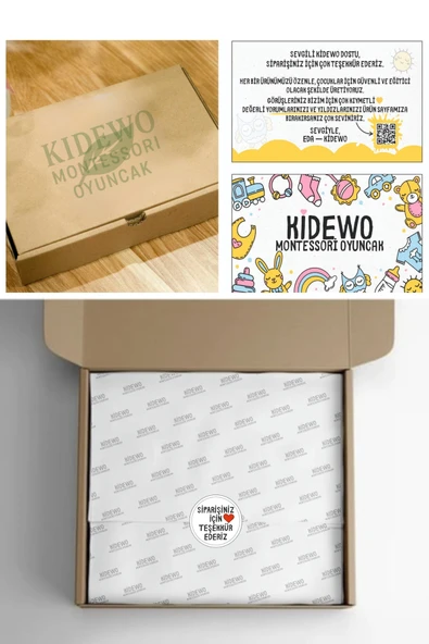 KİDEWO Uzay Roket Ahşap Boyama Etkinlik Seti Eğitici Çocuk Aktivite Keçeli Kalem Kreş Okul Öncesi - 7