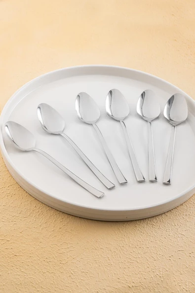 Acar Karat Moon 6'lı Çelik Yemek Kaşığı ürün görseli