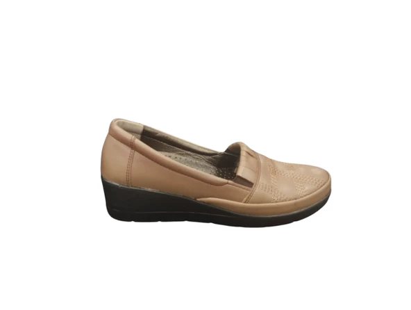 Merry Pace 844P442Z Ortoepdik Comfort Taban Bağcıksız İçi Deri Günlük Kadın Anne Ayakkabı