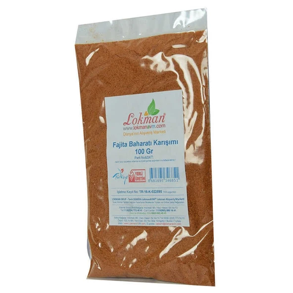 Fajita Baharatı Karışımı 100 Gr Paket - Resim 4