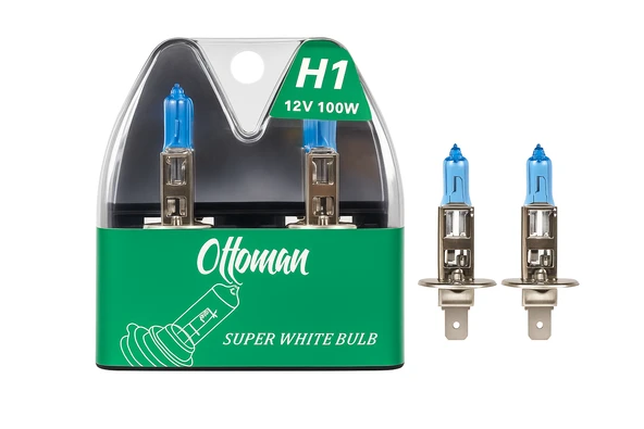 FRT Ottoman H1 12V Süper Beyaz Far Ampulü- Ultra Görüş Gücü - 2