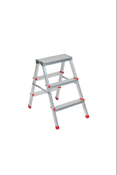 ASVERA Alüminyum 2+2 Çift Çıkışlı Merdiven – Hafif, Dayanıklı, Ev & İş Yeri Kullanımı İçin - Resim 4