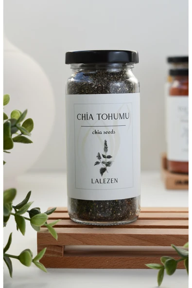 LALEZEN Chia Tohumu 150 Gr ( cam kavanoz )