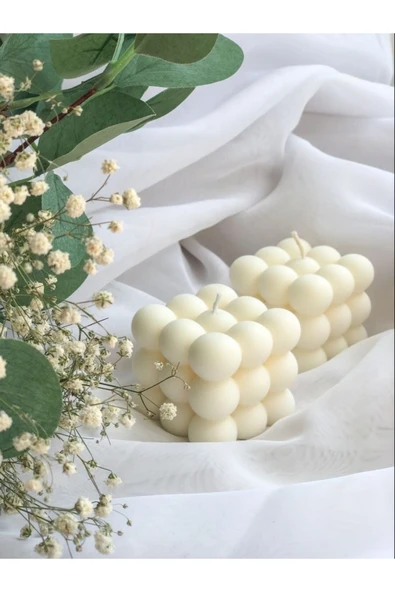 LALEZEN HOME Kokulu Bubble Mum 2 Adet