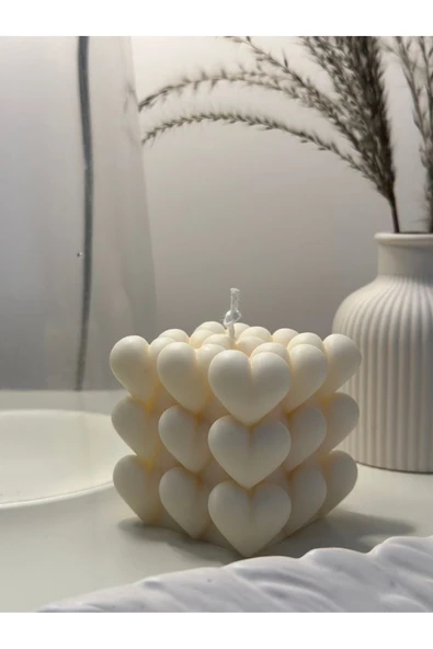 LALEZEN HOME Kalpli Bubble Kokulu Mor Mum - 2