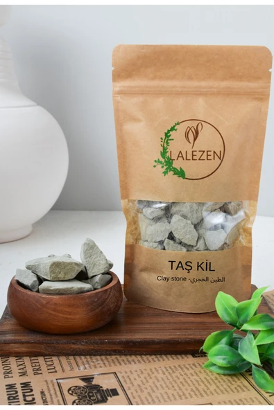 LALEZEN Yenilebilir Bentonit Toprak Kil - ( Bentonite Stone Clay ) 250 g - 2