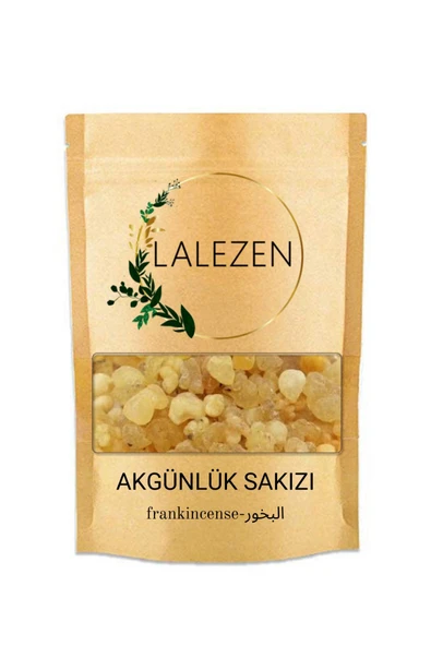 LALEZEN Ak Günlük Sakızı Akgünlük Sığla Ağacı sakızı 1. Kalite 100 Gr