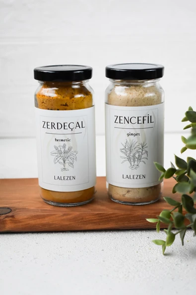 LALEZEN Zerdeçal- Zencefil 2 ‘li Set
