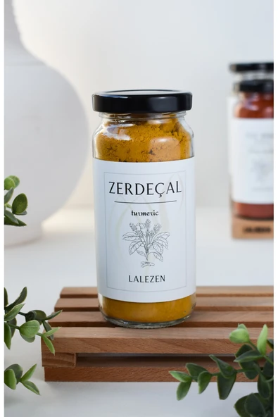 LALEZEN Zerdeçal ( öğütülmüş) 100 gr (cam kavanoz)