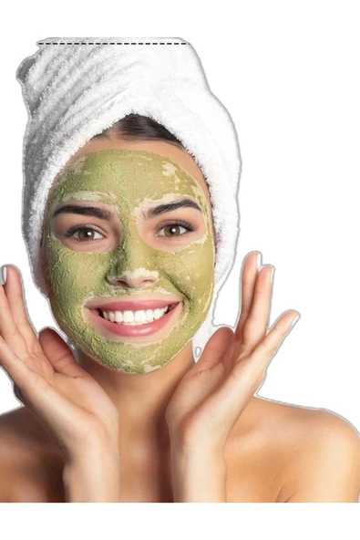 LALEZEN Yeşil Toz Kil 1000 Gr (doğal yüz maskesi - cilt maskesi - peeling ) - 2