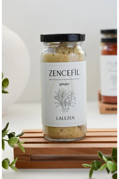 LALEZEN Zencefil- Öğütülmüş Zencefil 100 Gr (cam)