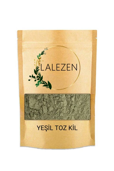 LALEZEN Yeşil Toz Kil 250 Gr (doğal yüz maskesi - cilt maskesi - peeling )