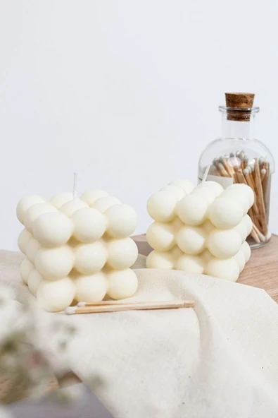 LALEZEN HOME Kokulu Bubble Mum 2 Adet - 2