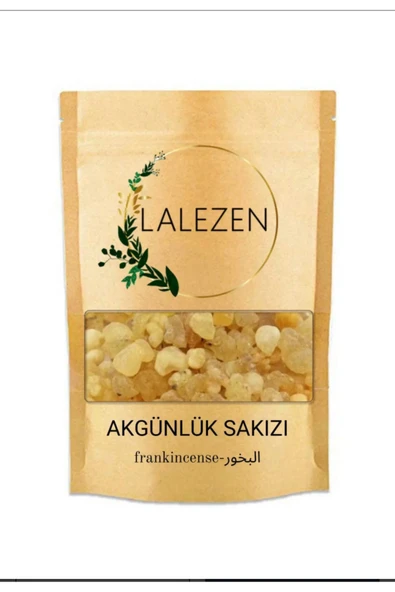 LALEZEN Ak Günlük Sakızı Akgünlük Sığla Ağacı Sakızı 1. Kalite 50 Gr