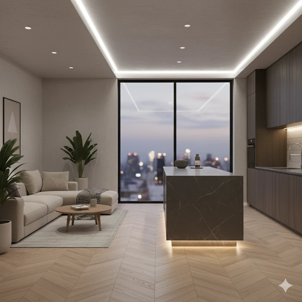 HOROZ ELECTRIC 5 Metre İç Mekan Şerit LED 6400K Beyaz - Resim 2