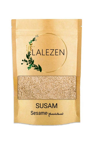 LALEZEN Susam - Beyaz Çiğ Susam - Kavrulmamış Susam 1000 Gr