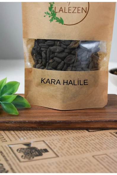 LALEZEN Kara Halile-Siyah Cevher- Terminalia Chebula -Kurutulmuş Karahalile Bitkisi -Kara Helile 250 gr - 2