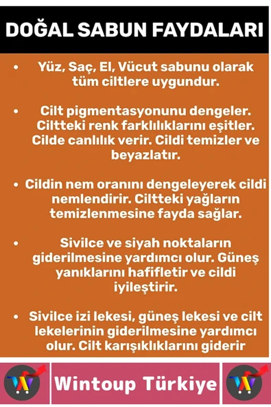 Doğal Saf Saç Cilt Vücut Cilt Dengesi Koruyan Tazeleyen Gözenek Temizleyen Yılan Otu Sabunu 10 Adet - Resim 2