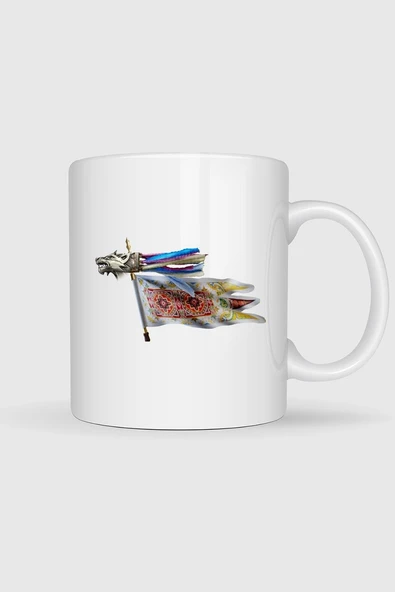 Dacian Draco Dacians Flag Romania Tasarımlı Kupa Bardak ürün görseli