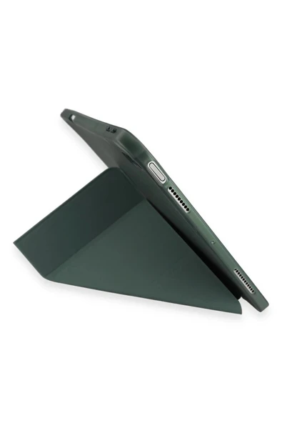 Litae Trend BFS Xiaomi Pad 6 Kılıf Kalemlikli Mars Tablet Kılıfı - Koyu Yeşil - Resim 4