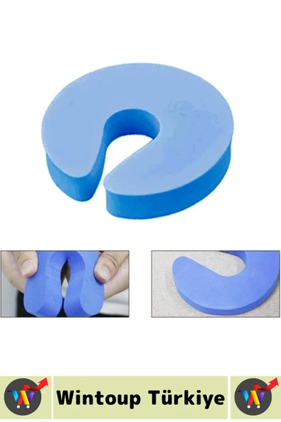 Dayanıklı Esnek Ev Çocuk Odası Çekmece Dolap Çarpma Darbe Gürültü Önleyici Köpük Kapı Stoperi 4 Adet - 5