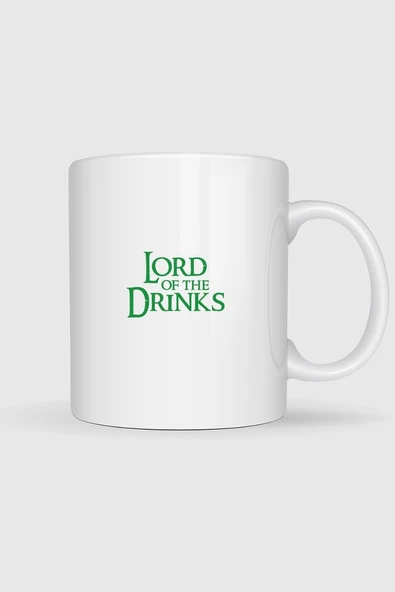 Lord Of The Drinks Tasarımlı Kupa Bardak ürün görseli