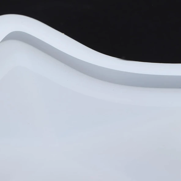 Silikon Yıldız Kase Kalıbı - Epoksi, Beton ve Alçı için Dekoratif Tepsi & Çerezlik Kalıbı - 5