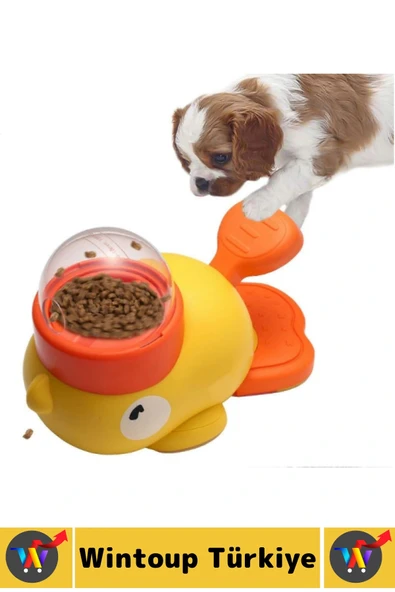 Pet İlgi Çekici Zihinsel Gelişim Yavaş Yeme Alışkanlığı İnteraktif Kedi Köpek Ödül Maması Oyuncağı - Resim 4