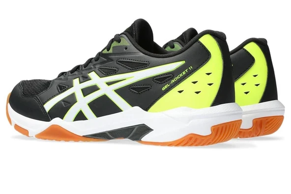Asics Gel-Rocket 11 Siyah-Sarı Erkek Voleybol - Resim 5