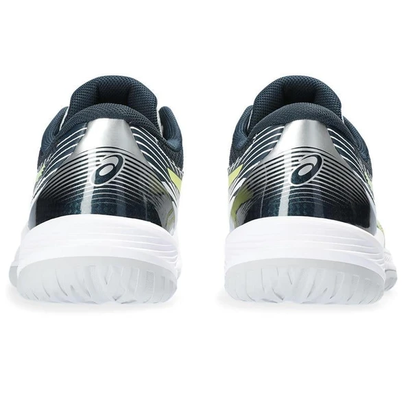 Asics Beyond-FF Erkek Beyaz-Sarı Voleybol Ayakkabı - Resim 5