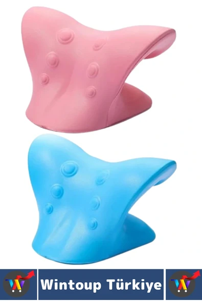 Premium Boyun Omuz Sırt Sertlik Gerginlik Ağrı Azaltan Gevşetici Rahatlatıcı Yastık 20 X 15 X 12 Cm - Resim 6