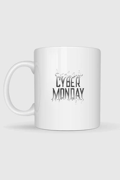 Cyber Monday Tasarımlı Kupa Bardak - Resim 2