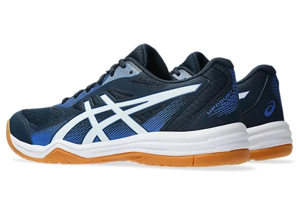 Asics Upcourt 5 Erkek Lacivert-Beyaz Voleybol - Resim 3