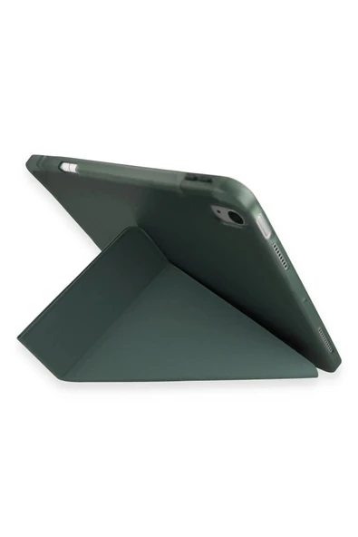 Litae Trend BFS Xiaomi Pad 6 Kılıf Kalemlikli Mars Tablet Kılıfı - Koyu Yeşil - Resim 5