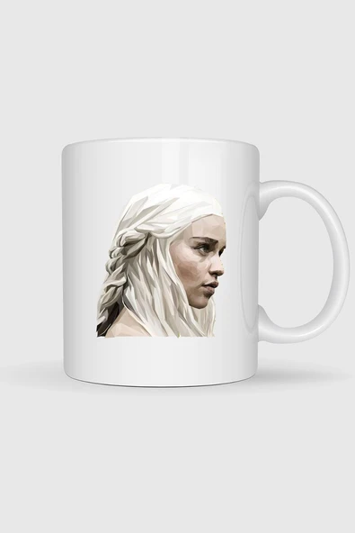 Game Of Thrones Daenerys Targaryen Sansa Stark Tasarımlı Kupa Bardak ürün görseli