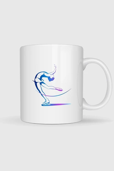 Ice Skating Figure Skating Club Sport Tasarımlı Kupa Bardak ürün görseli