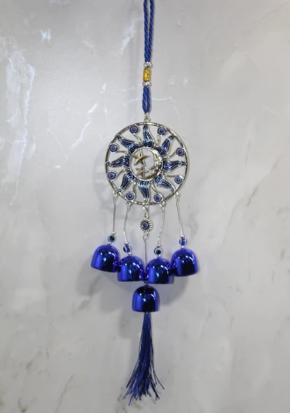 Metal Nazar Boncuğu Çan Model 16 ürün görseli