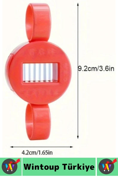 Ergonomik Tutuş Mutfak Kaymaz Hızlı Pratik Bamya Bakla Taze Fasulye Dilimleme Ayıklama Aparatı - Resim 7