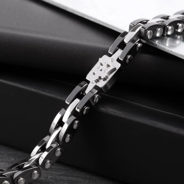 Maserati  JM420ATI02 Erkek Bileklik - Resim 4