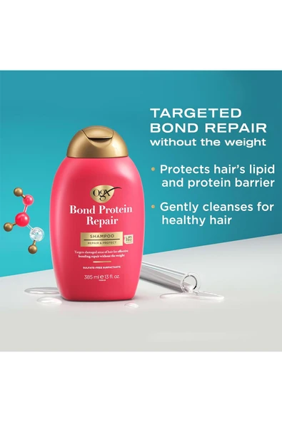 OGX Bond Protein Repair Onarıcı Şampuan 385ML - 3