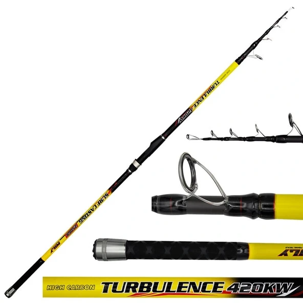 Wily Turbulance 420 cm 100-250 gr Surf Kamış - Resim 3