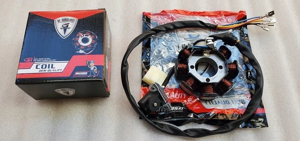 Mondial AGK 125 Statör 8li OEM ürün görseli