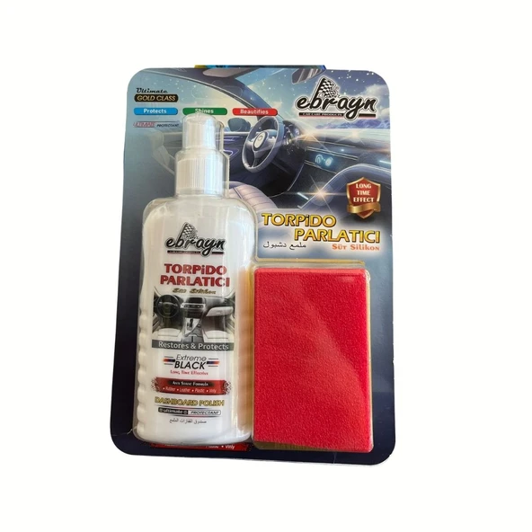 Oto Süt Kokulu Silikon Ve Süngerli Torpido Parlatıcı