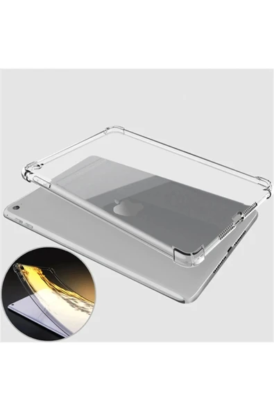 Litae Trend BFS Samsung Galaxy T737 Tab S7 FE 12.4 Kılıf Anti Şeffaf Tablet Silikon - Şeffaf - Resim 5